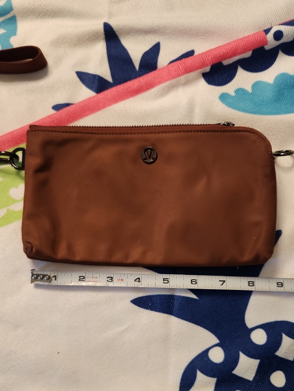 lululemon athletica Brown Wristlet Clutch